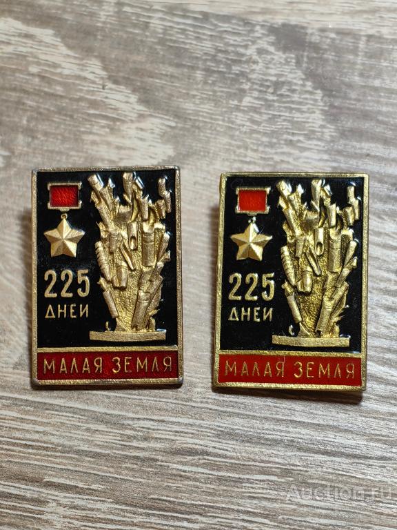 знак МАЛАЯ ЗЕМЛЯ 225 ДНЕЙ