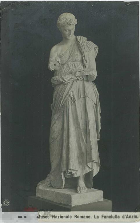 Рим. Нац. музей Девушка из Анцио Fanciulla d'Anzio