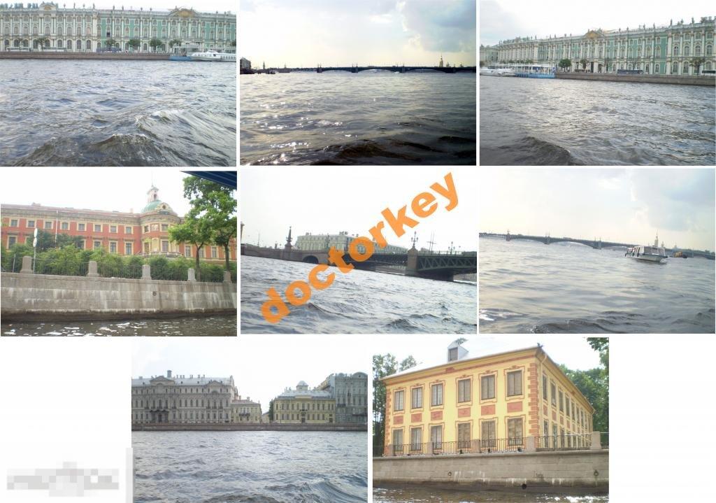 Санкт-Петербург Речная прогулка Виды. 8 фотографий