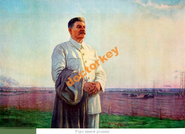 Шурпин Ф.С. Утро нашей Родины. Репродукция