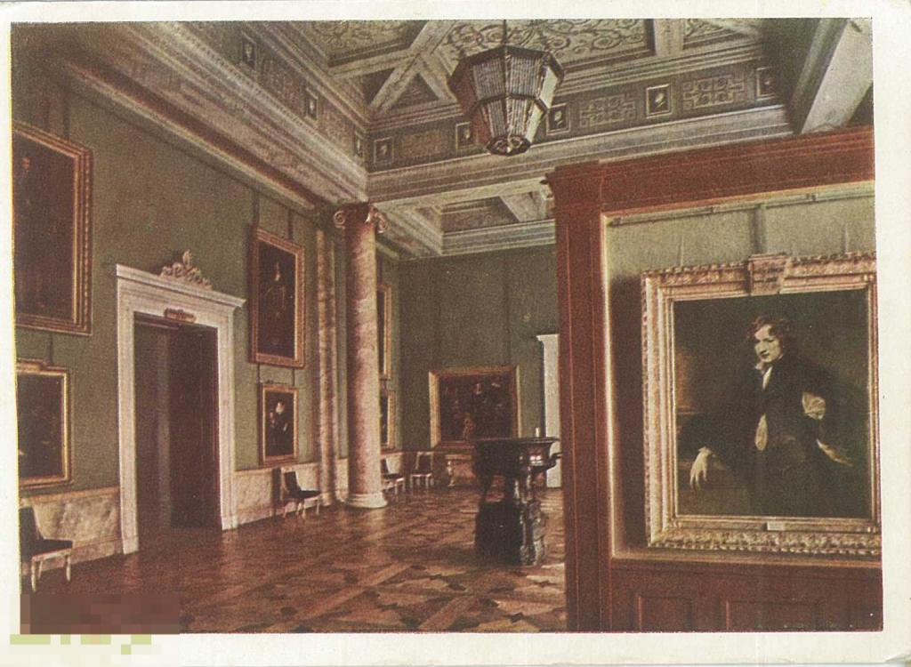 Гос. Эрмитаж. Зал фламандского искусства 17 в. 1951 г.