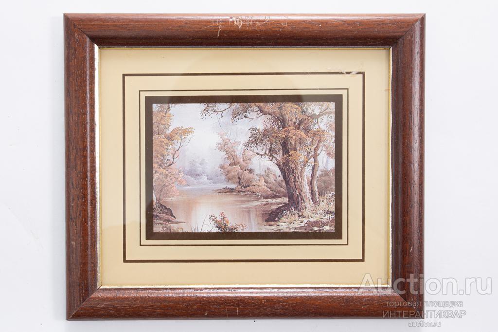 Пейзажная картина "У воды" 22АБ0823