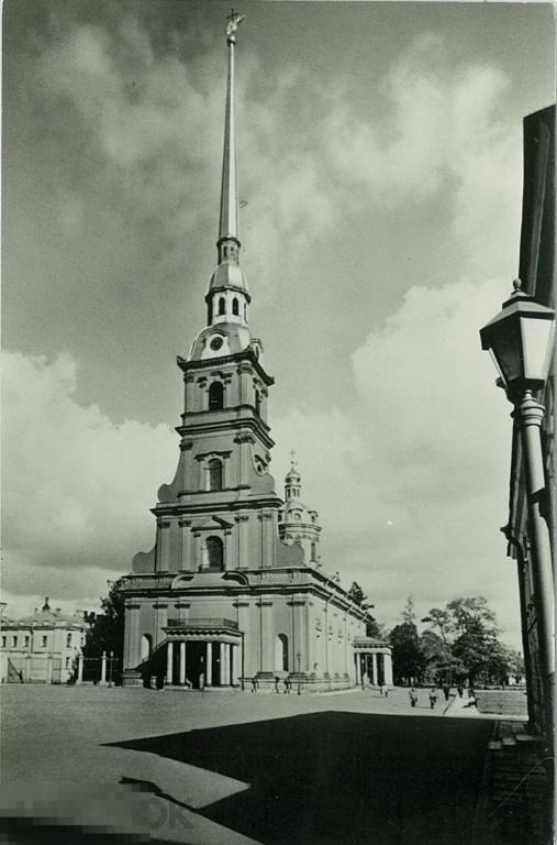 Петропавловская крепость. Петропавловский собор. 1973 г.