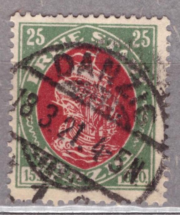 Данциг. 1921 Корабль Парусник