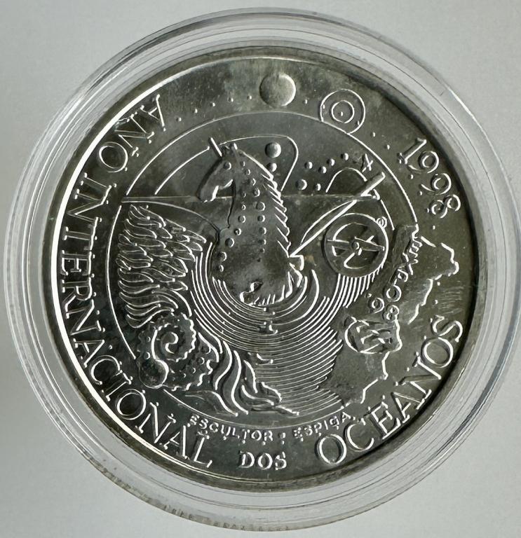 Португалия 1000 эскудо International Year of Oceans 1998  год UNC