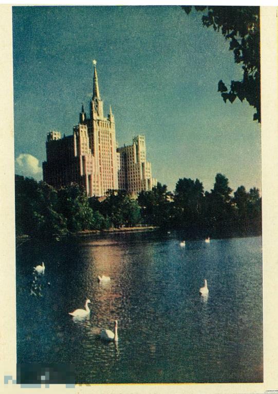 В московском зоопарке. 1955 г.