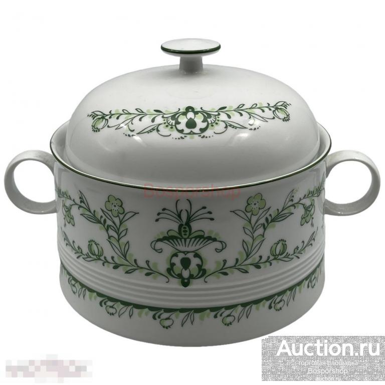 Супница "Sekunda", 1,5 л, 1970-1980 гг, фарфор, Melitta, Германия