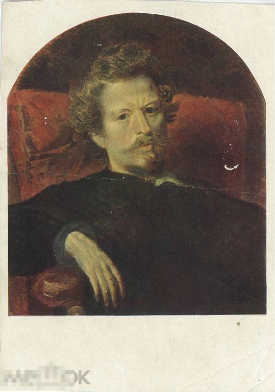 К.П. Брюллов. Автопортрет. 1954 г.