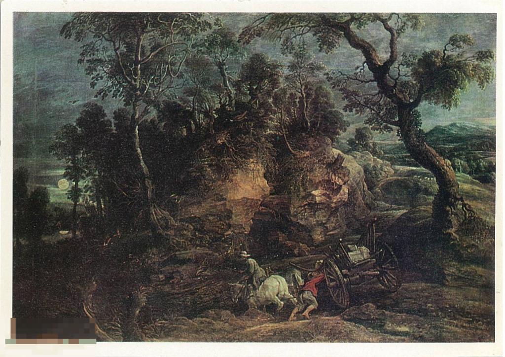 П.-П. Рубенс. Возчики камней (ок. 1620). 1970-е гг.