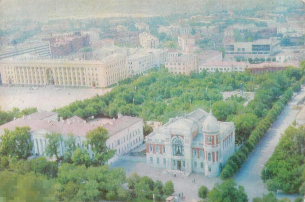 Ульяновск. Вид на город со стороны Нового Венца. 1969 г.
