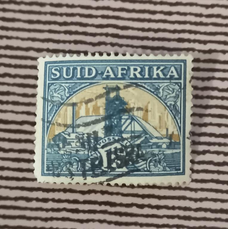 Южно-Африканская Республика 1941  год   Золотой рудник Гаш