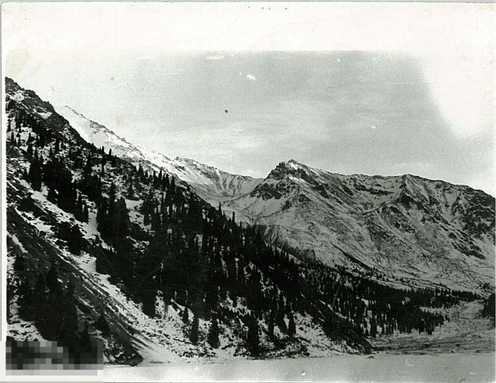 Горы. Лес. Озеро. 1950-60-е гг.