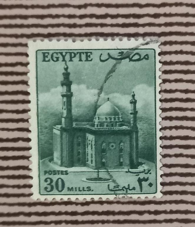 Египет 1953  год Мечеть Султана Хусана, Каир Гаш