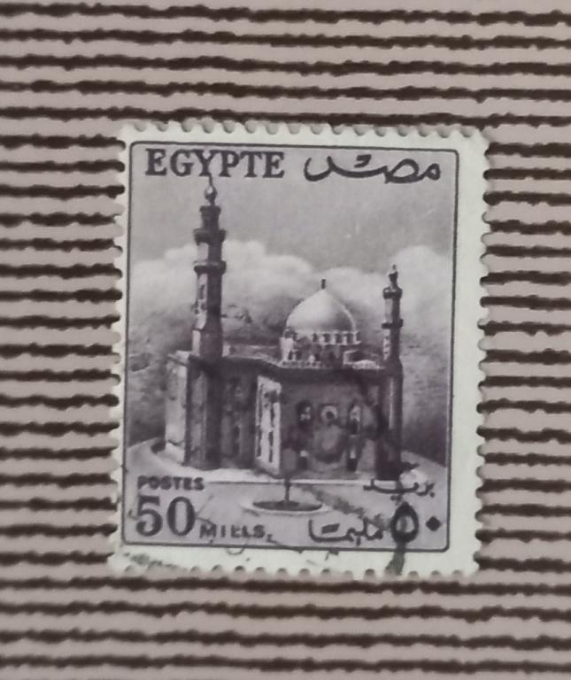 Египет 1953  год Мечеть Султана Хусана, Каир Гаш