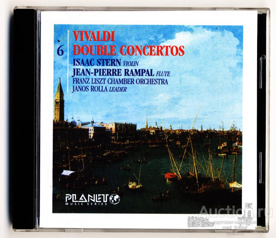 VIVALDI (Вивальди) – Double Concertos (Isaac Stern, Jean-Pierre Rampal) NG 0443 CD Russia
