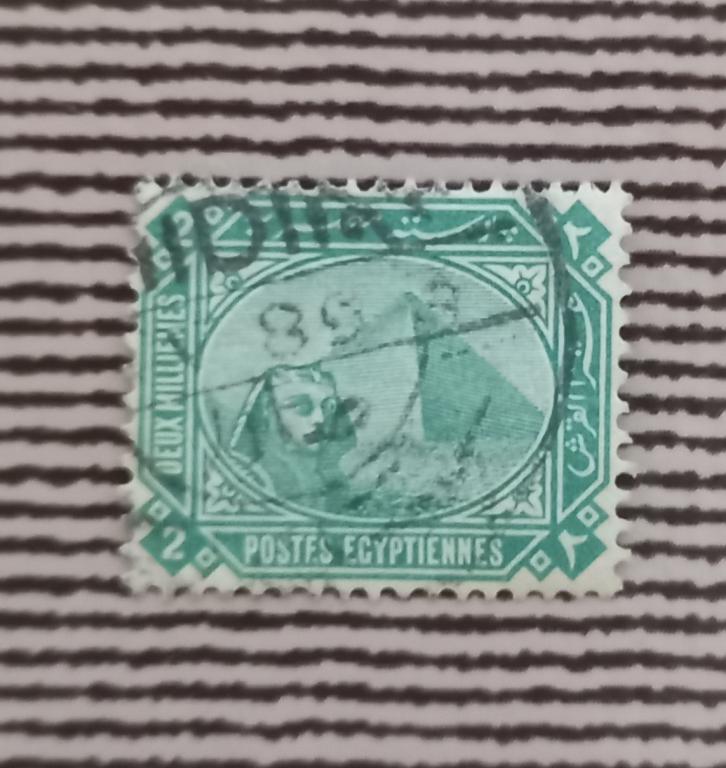 Египет 1888 год   Сфинкс перед пирамидой Хеопса Гаш