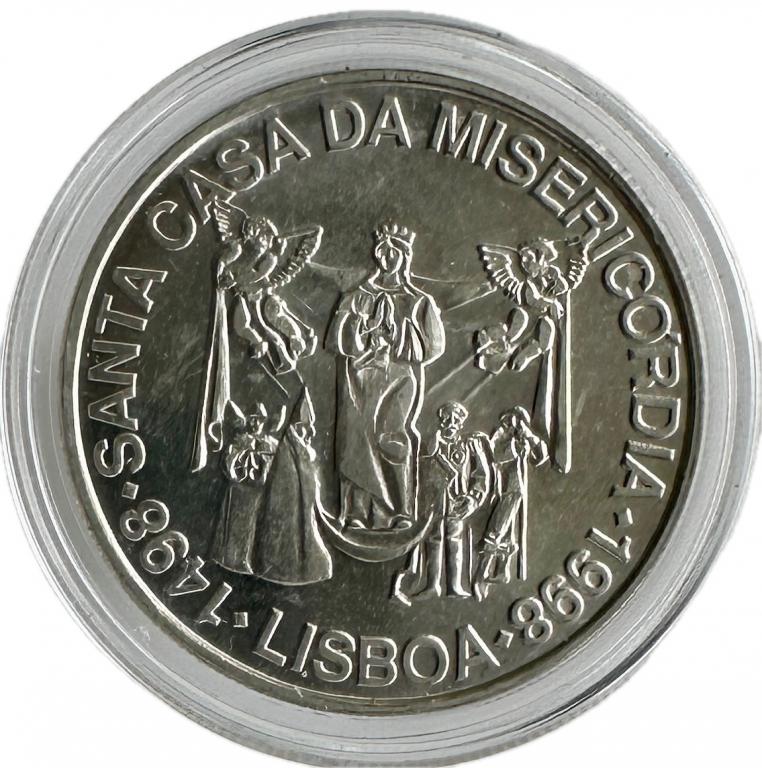 Португалия 1000 эскудо anniversary de la Santa Casal 1998 год UNC