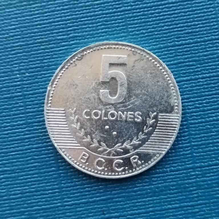 Коста Рика 5 колонов 2005 год