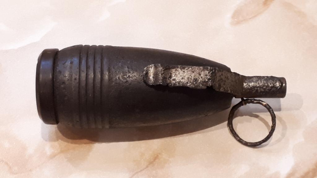 СОВЕТСКАЯ РУЧНАЯ ГРАНАТА БЛОКАДНОГО ТИПА БЛОКАДНИЦА РККА № ХПГ