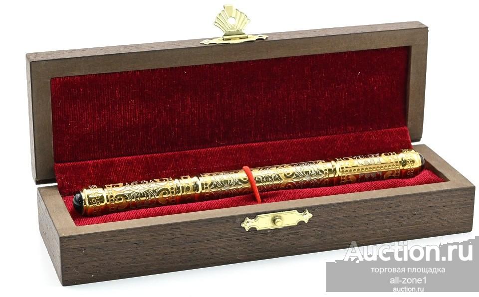 Подарочная шариковая ручка с раухтопазом AZRK-3330228