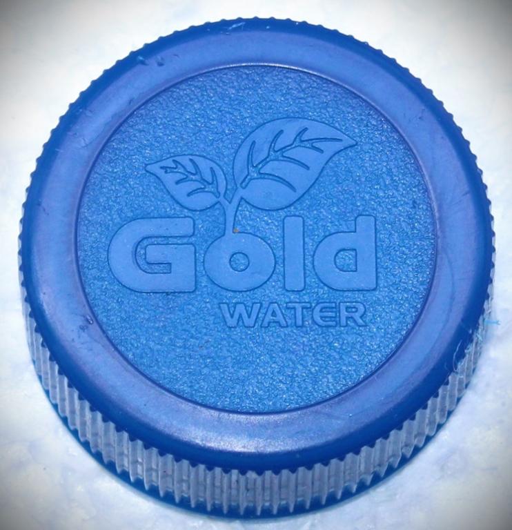 Эфиопия. ПЭТ Пластиковая крышка от воды GOLD Water