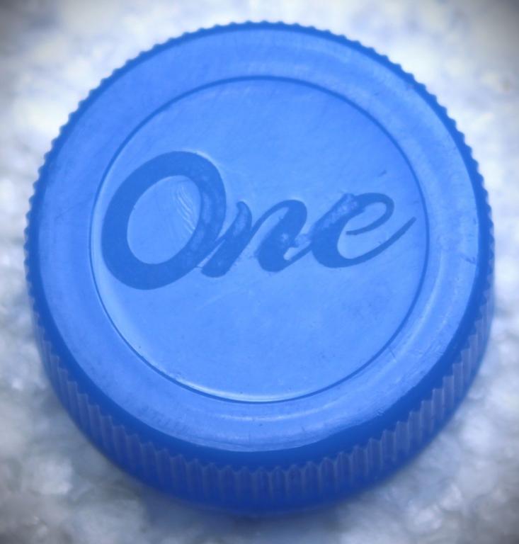 Эфиопия. ПЭТ Пластиковая крышка от воды ONE