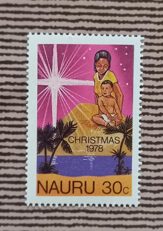 Науру 1978 год Новый Год Рождество 1978 MNH