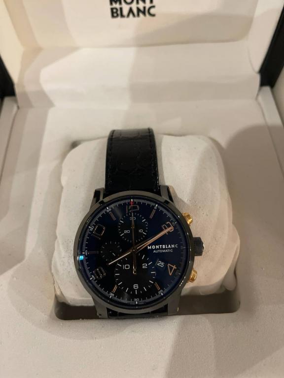 Швейцарские часы Montblanc dual carbon
