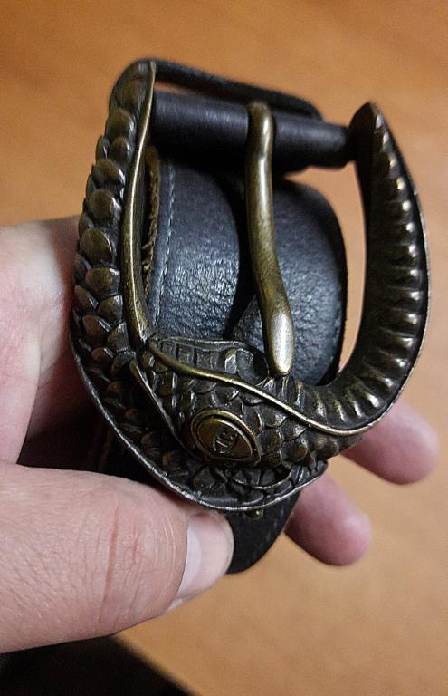 just cavalli ремень мужской, кожа 100см 