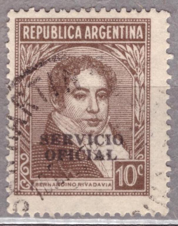 Аргентина. 1935/46 Выдающиеся государственные деятели  Служебная