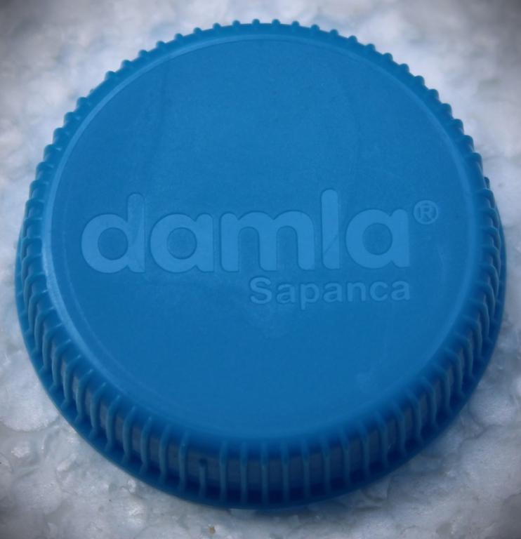 Турция. ПЭТ Пластиковая крышка от воды Damla (Sapanca)