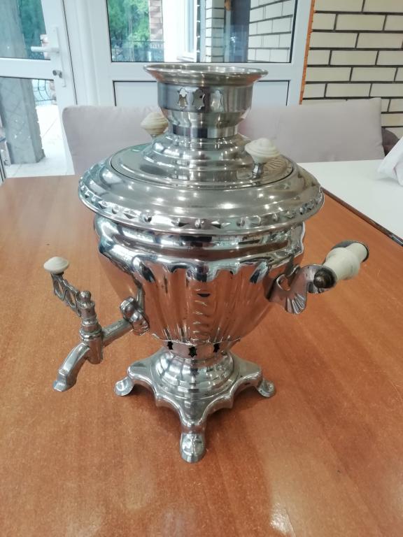 Самовар электрический 2,6 л г Тула (ЗШВ) рюмка рабочий состояние