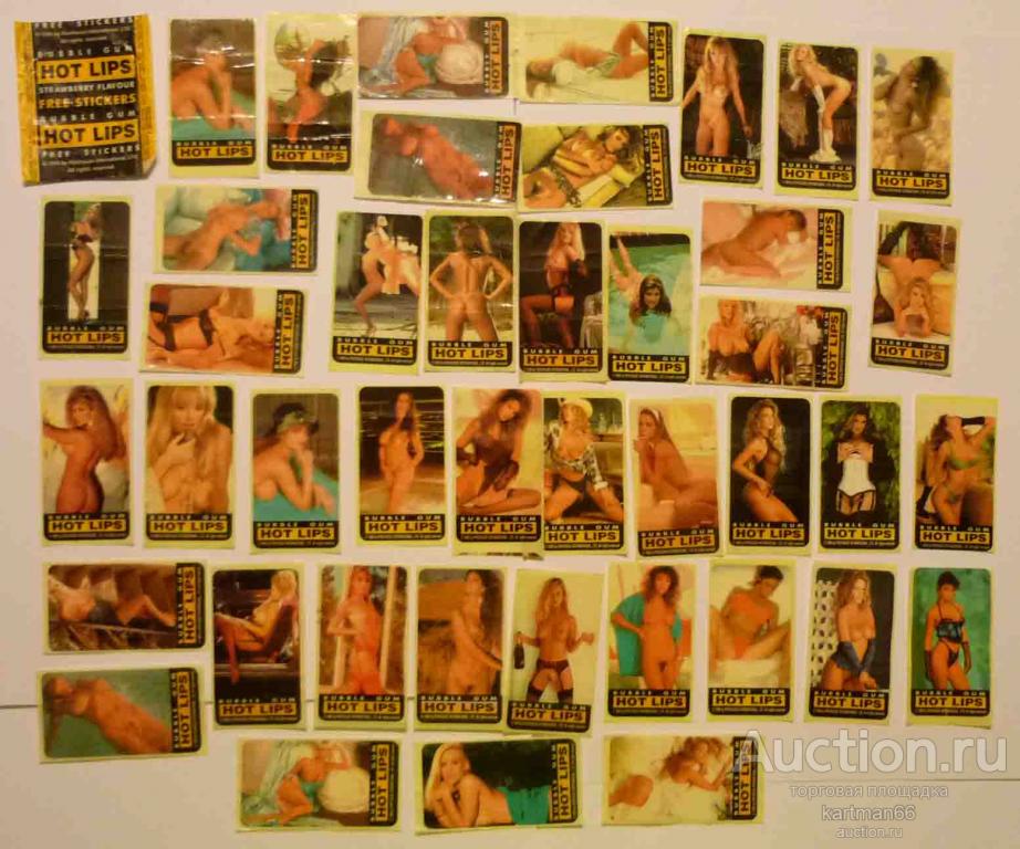 НАКЛЕЙКИ  HOT LIPS  42 ШТ