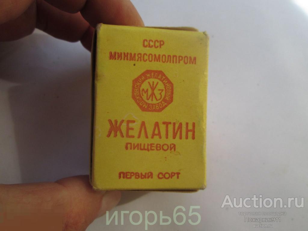 Желатин пищевой 1 сорт