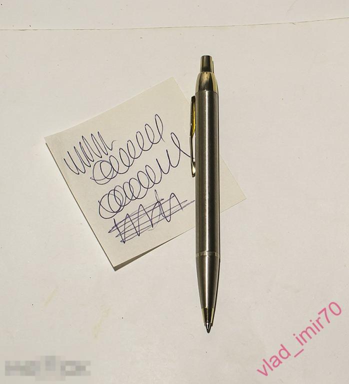 Ручка шариковая PARKER IM Metal черный стержень