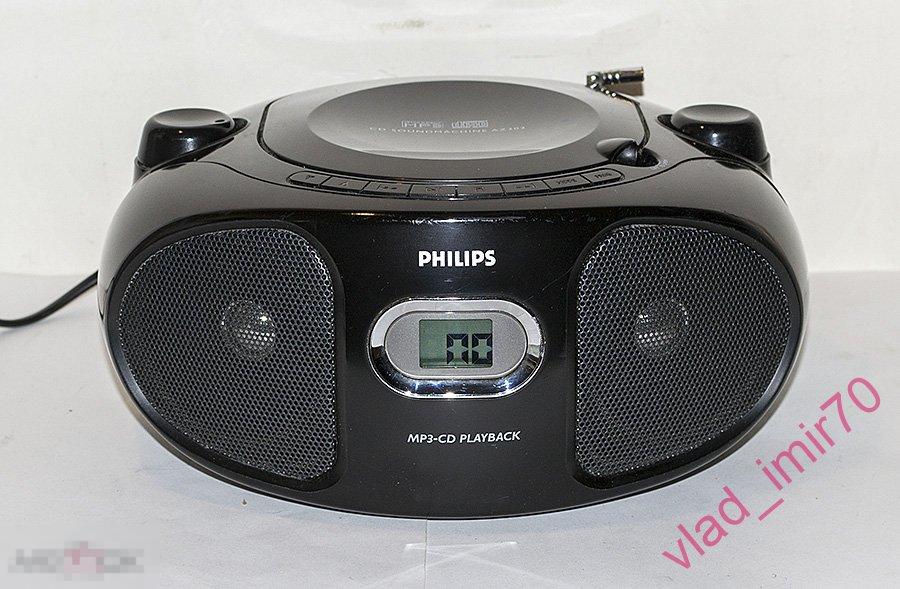 Магнитола Philips AZ 302-12 (работает, ремонт)