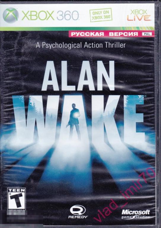 Игра Xbox 360 Alan Wake