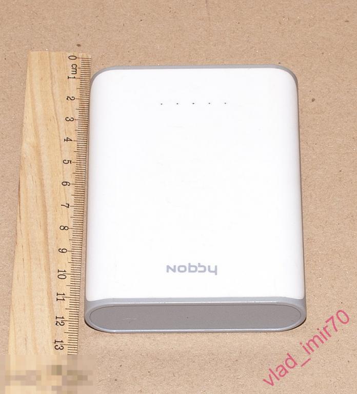 Внешний аккумулятор АКБ Power Bank Nobby 013-001 8000mAh рабочий