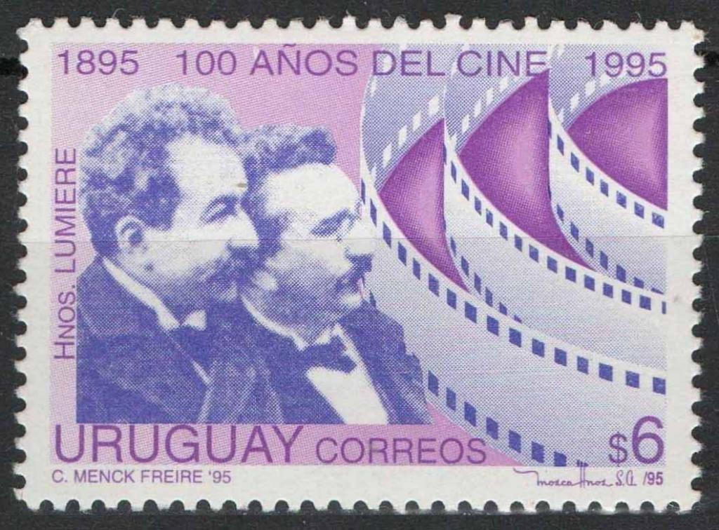 Уругвай, 1995, Изобретатели, Кино, Братья Люмьер