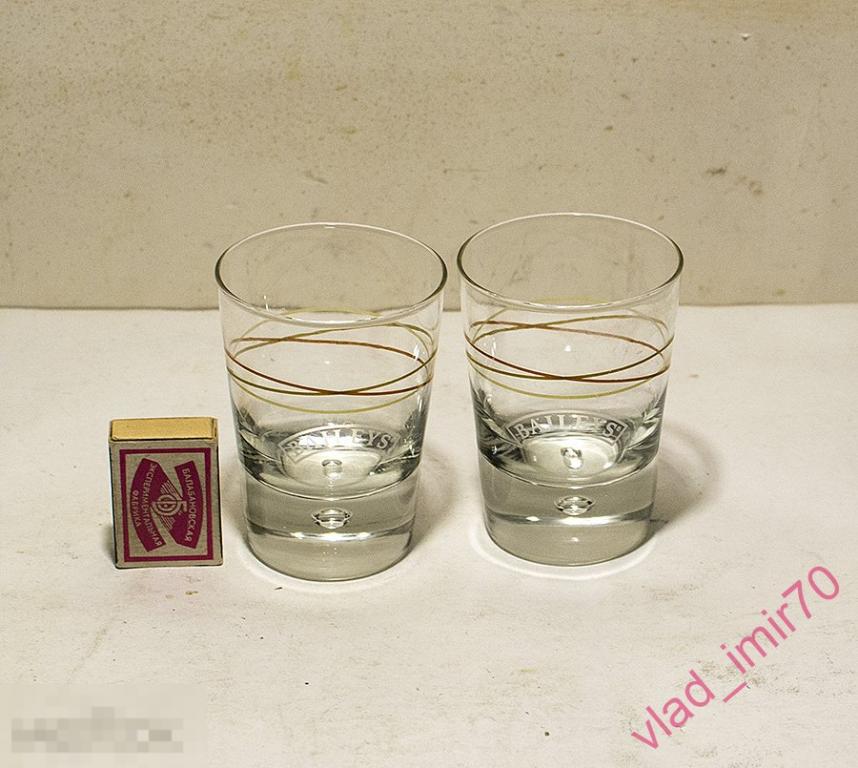 Стакан Бокал BAILEYS 250мл. Тяжёлый 2шт