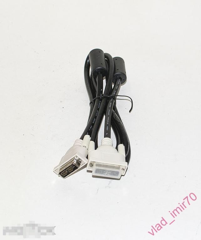 Кабель DVI-D - DVI-D не пользовались