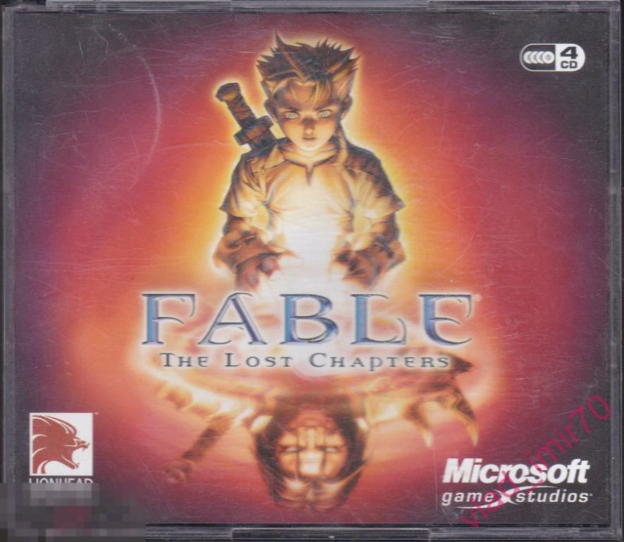 4 PC CD-ROM Fable the lost chapters - 1С 2006г
