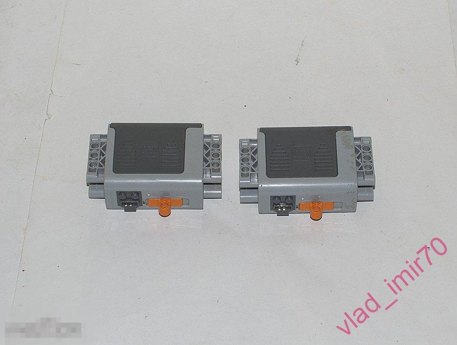 Батарейный блок LEGO Power Functions лего запчасть деталь 2шт. рабочие оригинал