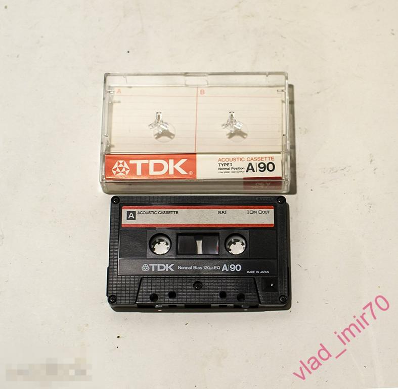 Кассета аудиокассета TDK A90 (2)