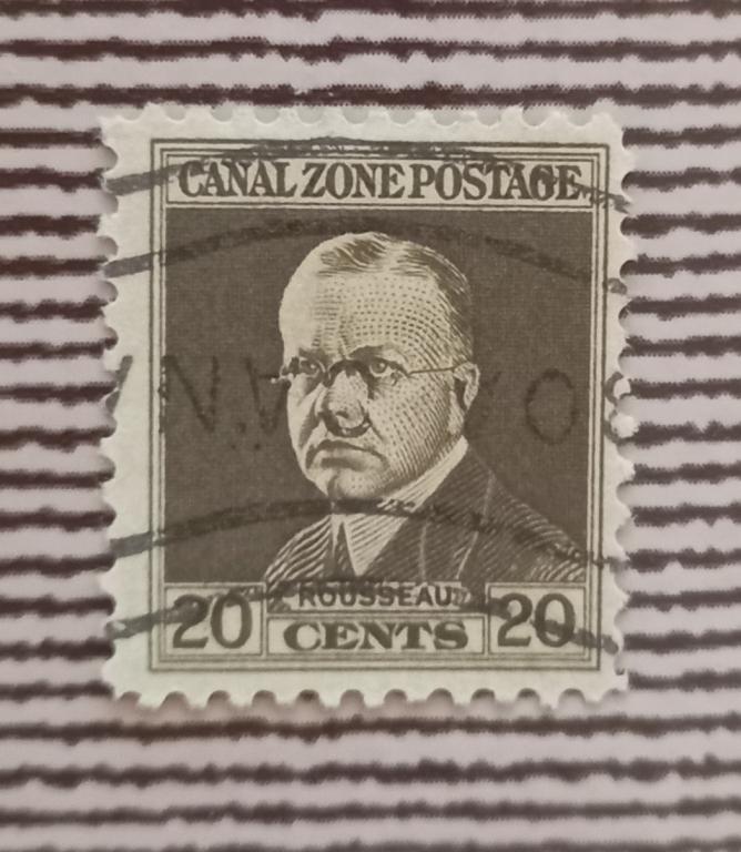 Зона Панамского канала 1932 год Главный инженер Панамского канала Гарри Х. Руссо Гаш