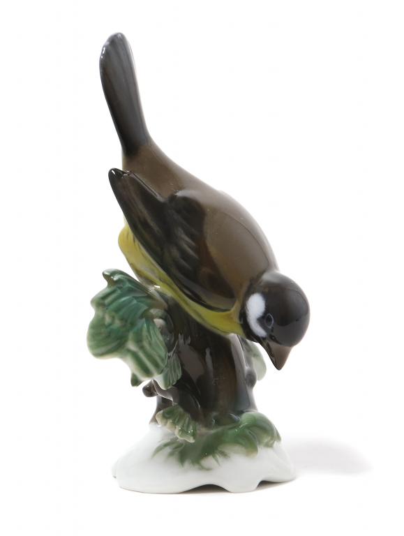 Фарфоровая фигура "Синица на ветке". Rosenthal