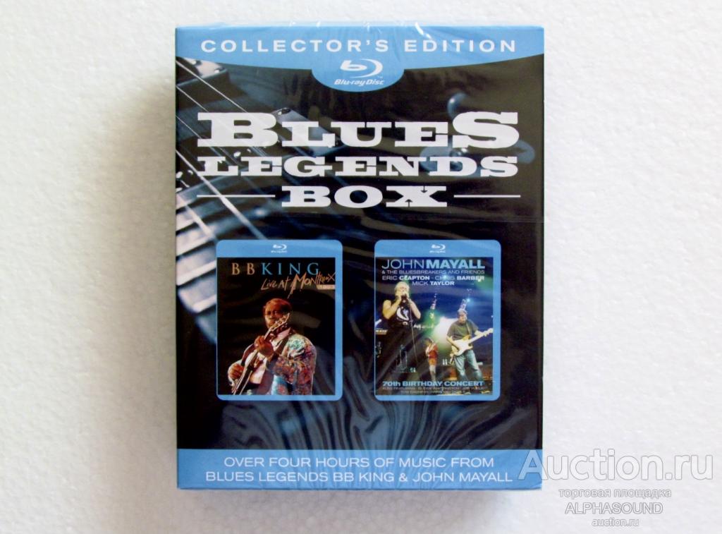BLUES LEGEBDS BOX - B. B. King / John Mayall  2011  EU 2 диска  запечатан