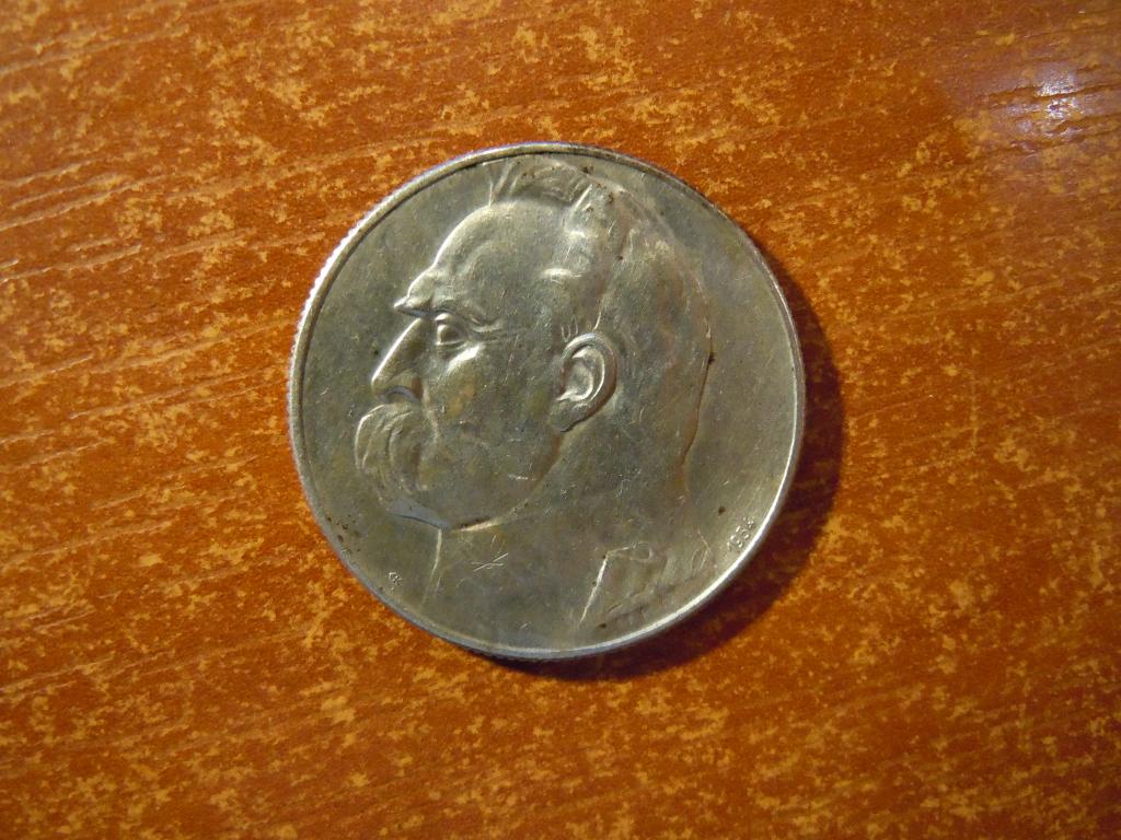 5 злотых 1934г Польша, (Легион), 10,92гр, серебро, тираж-300 тыс.шт.