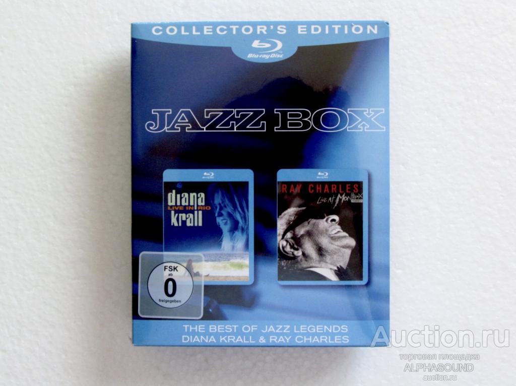 JAZZ BOX - Diana Krall / Ray Charles 2011  EU 2 диска  запечатан