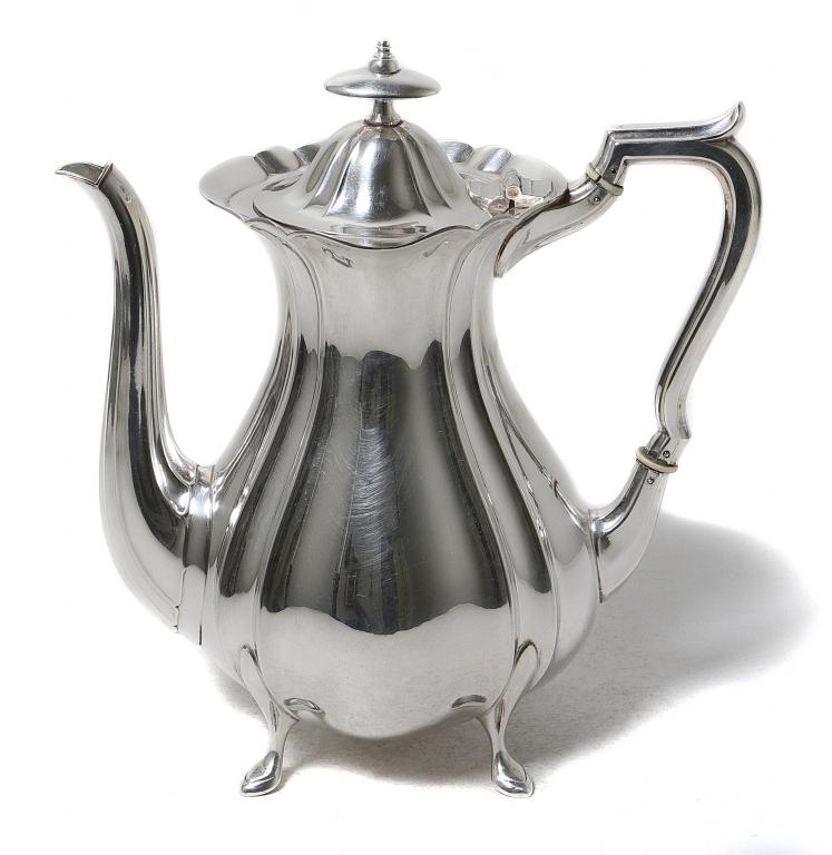 Серебряный кофейник. Швеция, 1928 год, GAB.